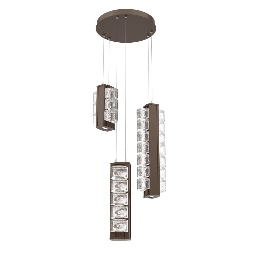 Tessera Round Round 3pc Multi-Pendant