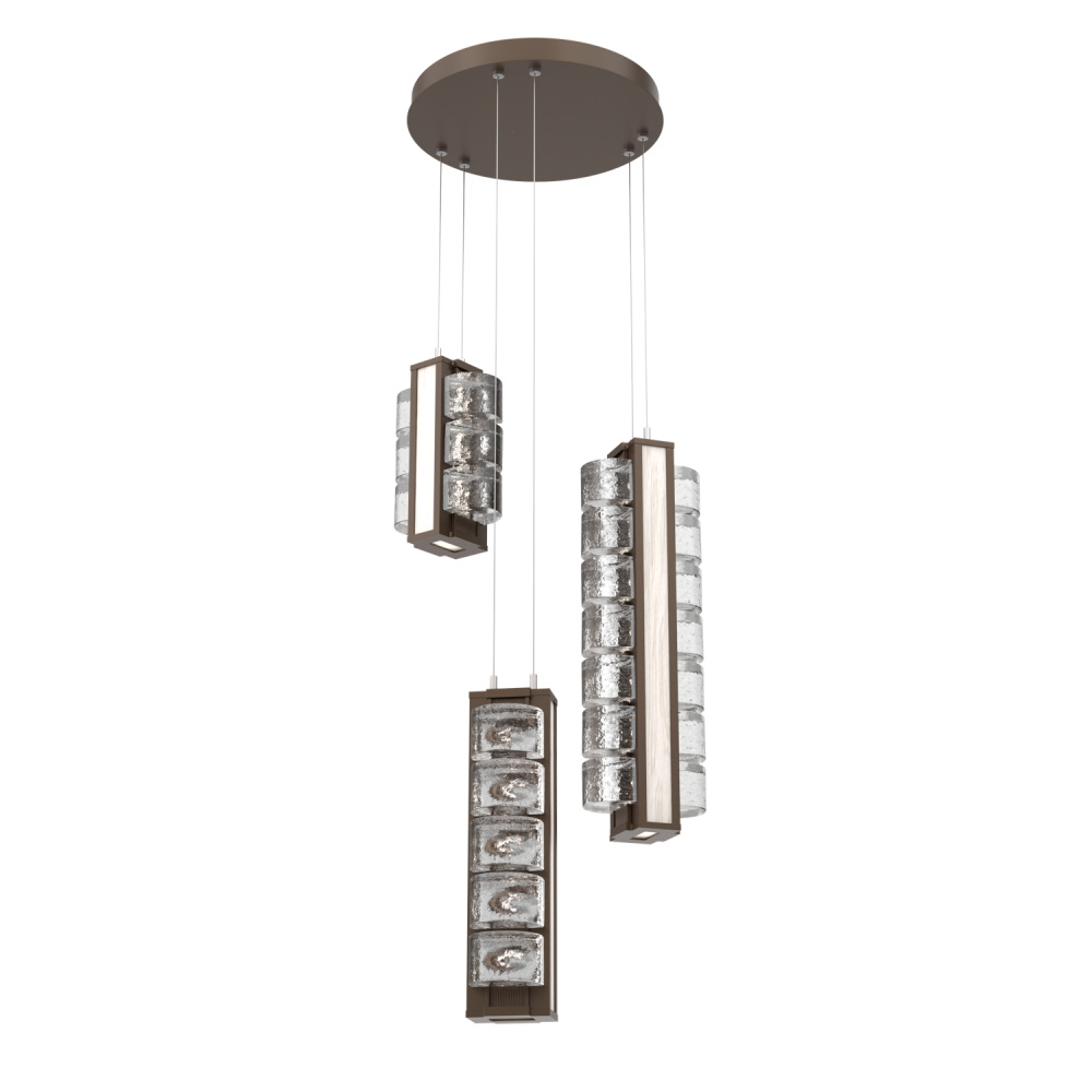 Tessera Round Round 3pc Multi-Pendant