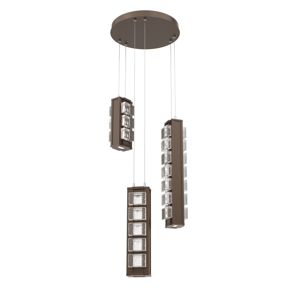 Tessera Round Round 3pc Multi-Pendant