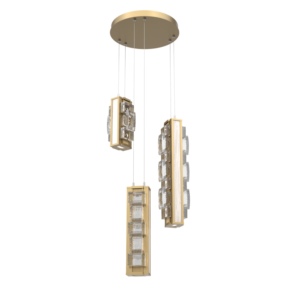 Tessera Round Round 3pc Multi-Pendant