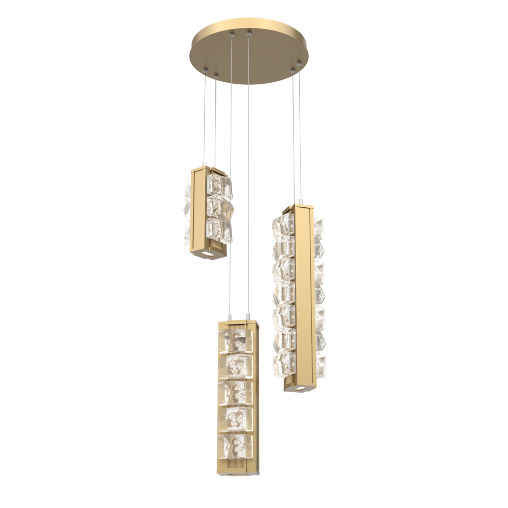 Tessera Round Round 3pc Multi-Pendant