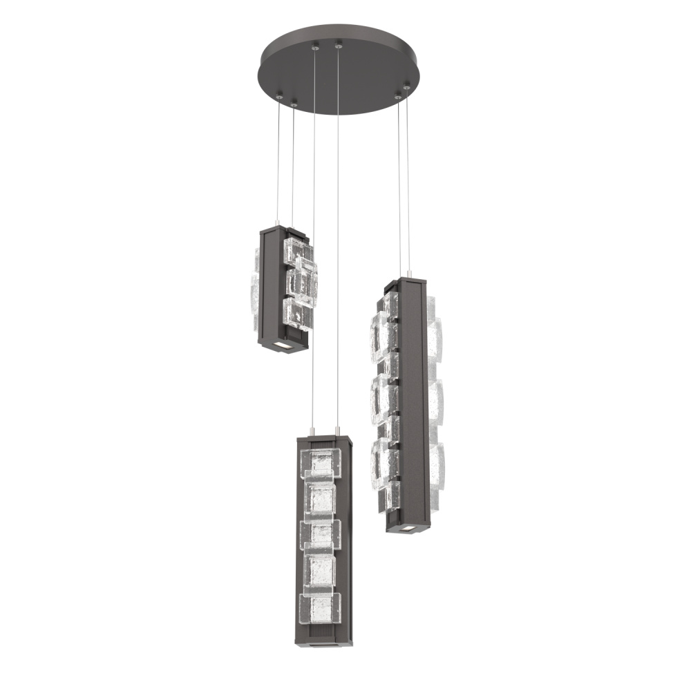 Tessera Round Round 3pc Multi-Pendant