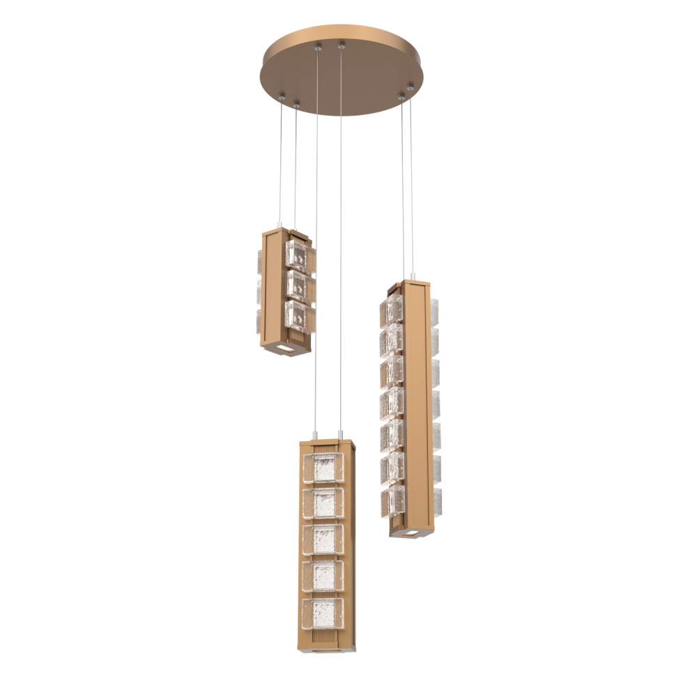 Tessera Round Round 3pc Multi-Pendant