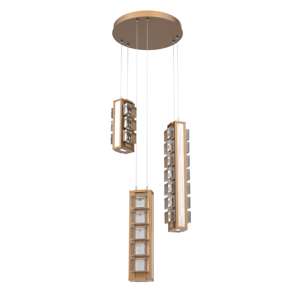 Tessera Round Round 3pc Multi-Pendant