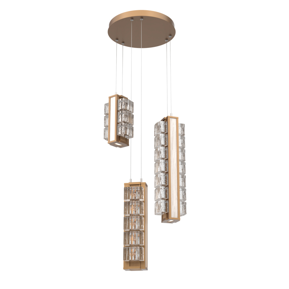 Tessera Round Round 3pc Multi-Pendant