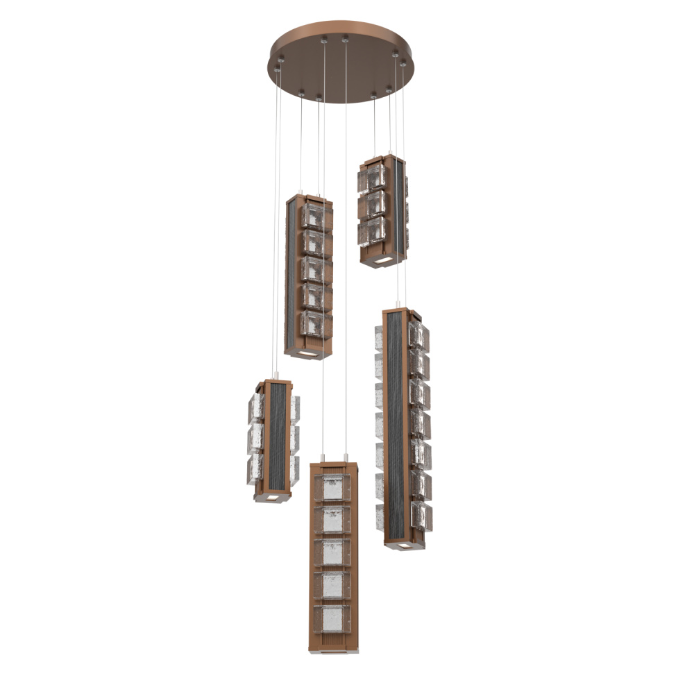 Tessera Round 5pc Multi-Pendant