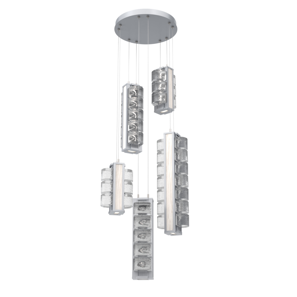 Tessera Round 5pc Multi-Pendant