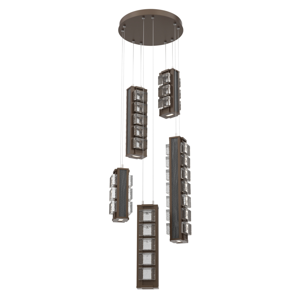 Tessera Round 5pc Multi-Pendant