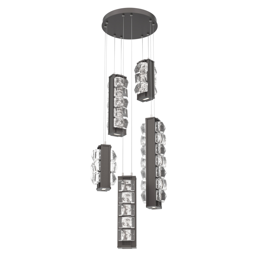 Tessera Round 5pc Multi-Pendant