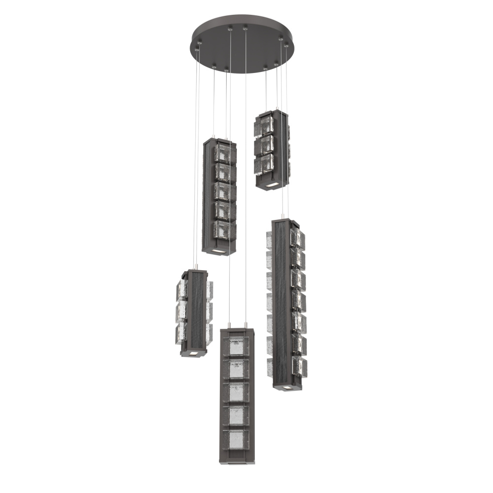 Tessera Round 5pc Multi-Pendant