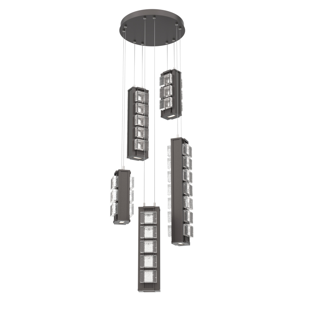 Tessera Round 5pc Multi-Pendant