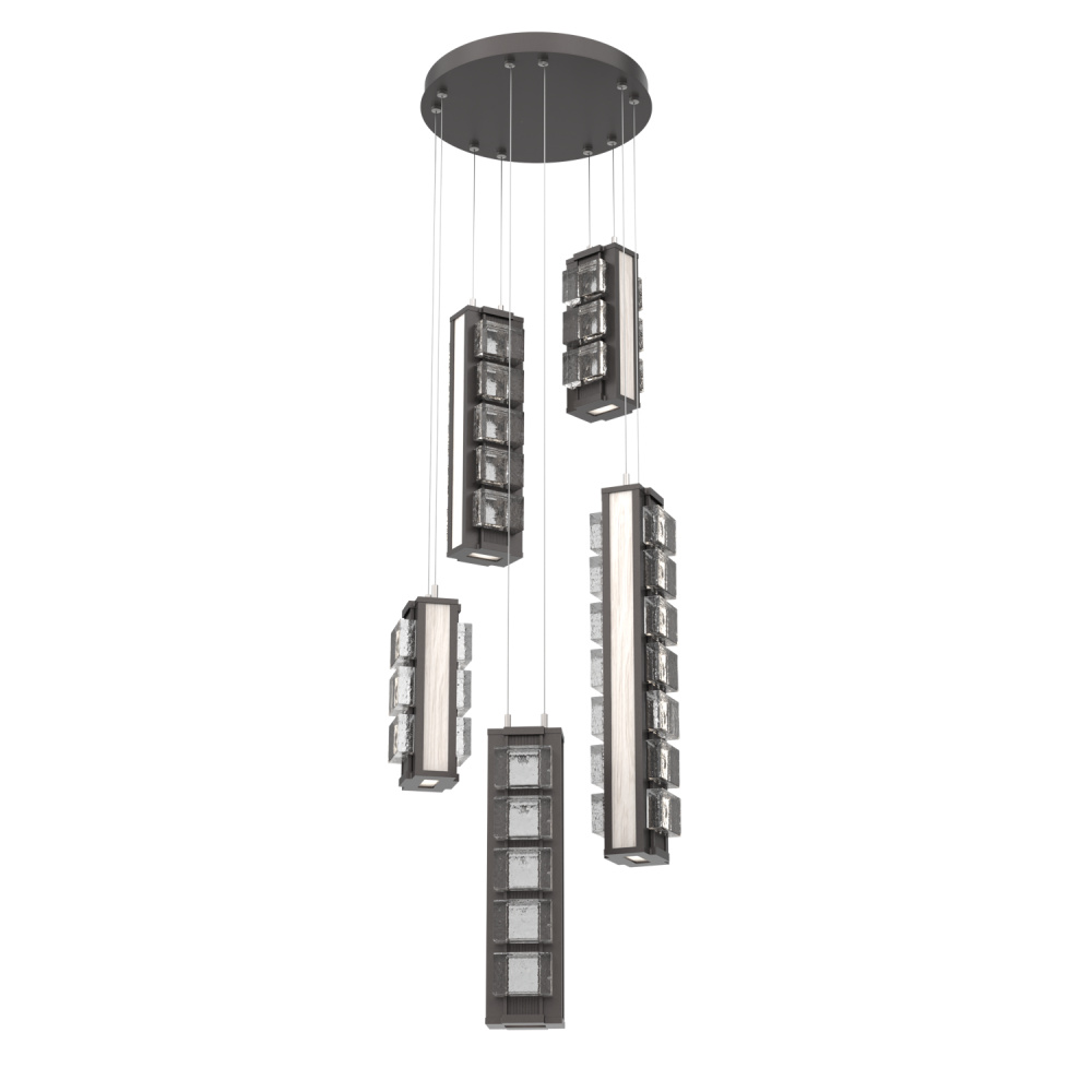 Tessera Round 5pc Multi-Pendant