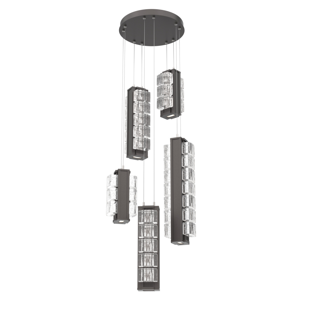 Tessera Round 5pc Multi-Pendant