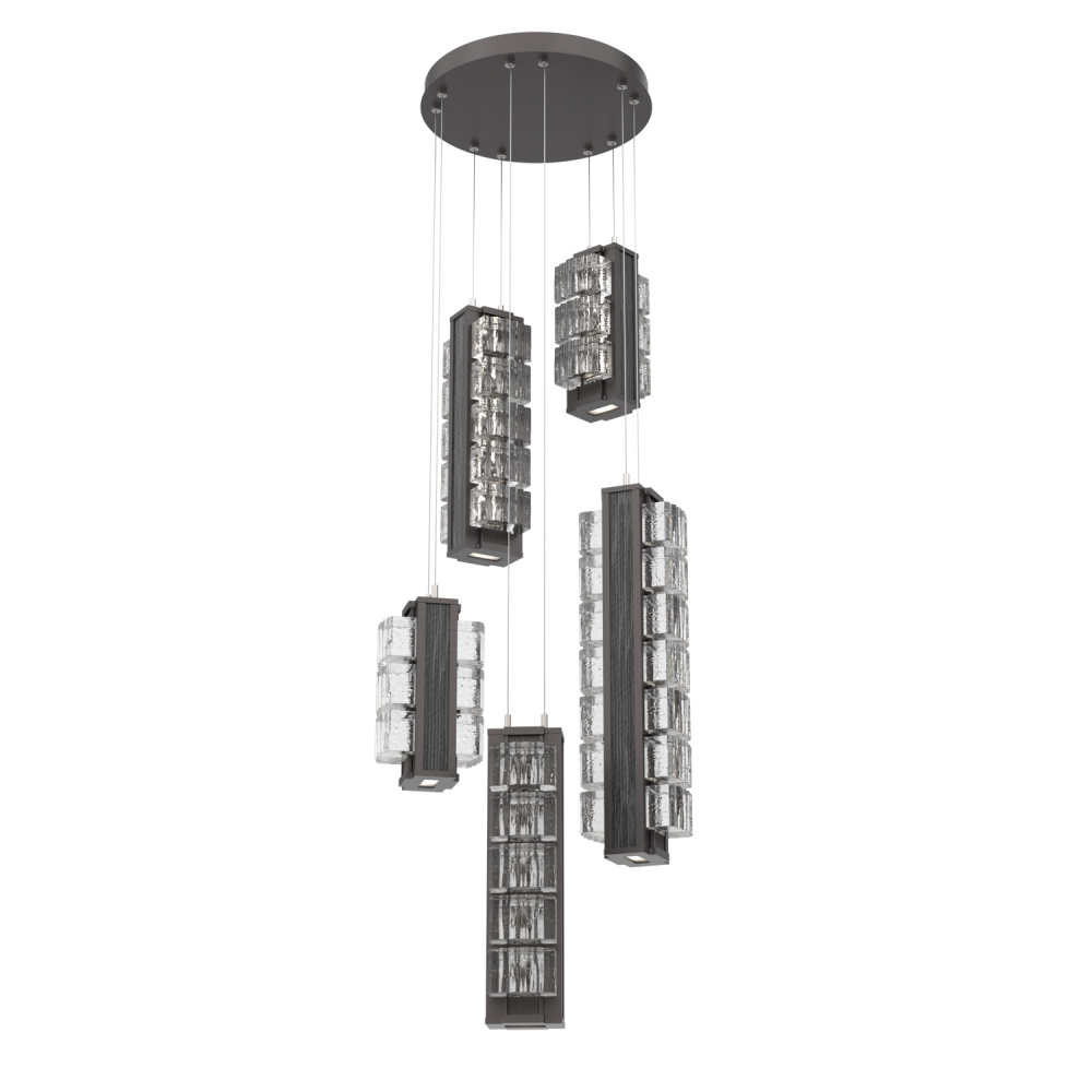 Tessera Round 5pc Multi-Pendant