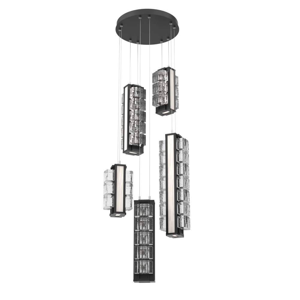 Tessera Round 5pc Multi-Pendant