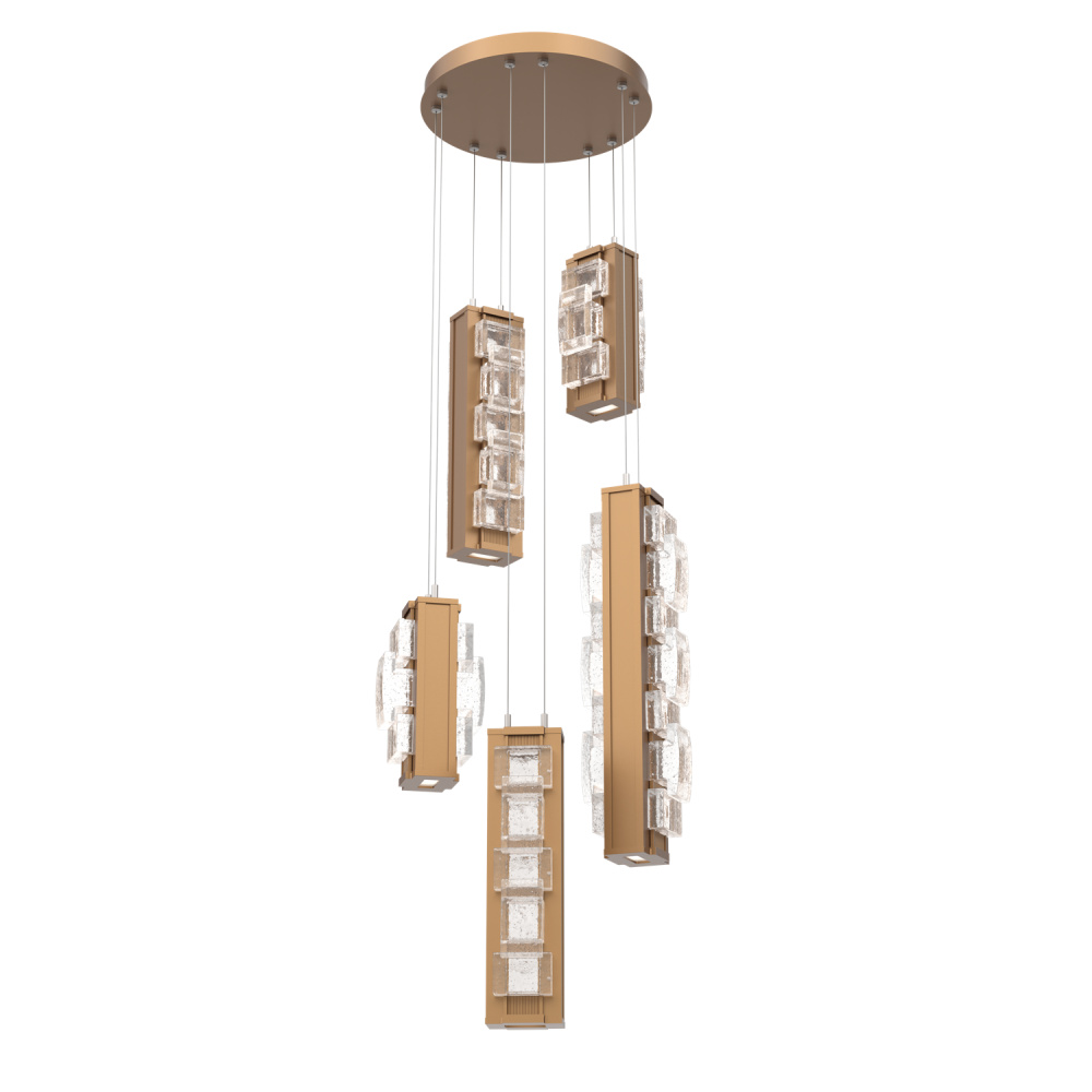 Tessera Round 5pc Multi-Pendant