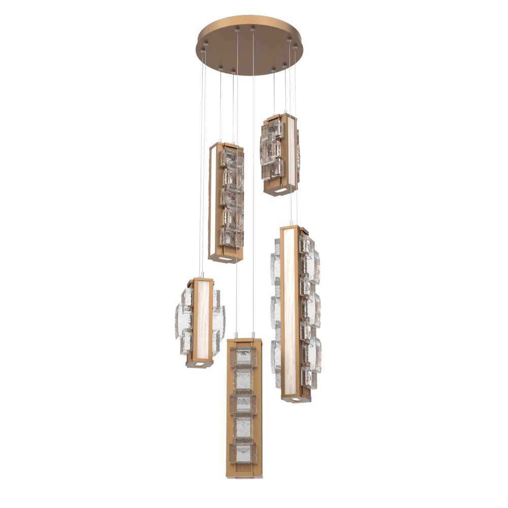 Tessera Round 5pc Multi-Pendant