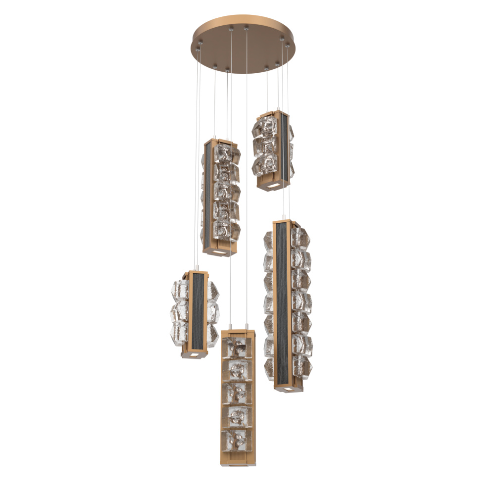 Tessera Round 5pc Multi-Pendant