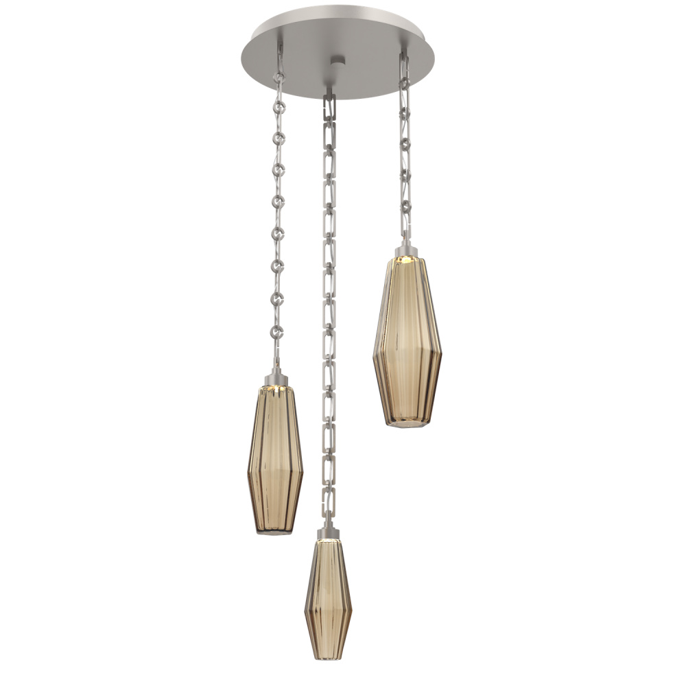 Aalto Round 3pc Multi-Pendant with Chain