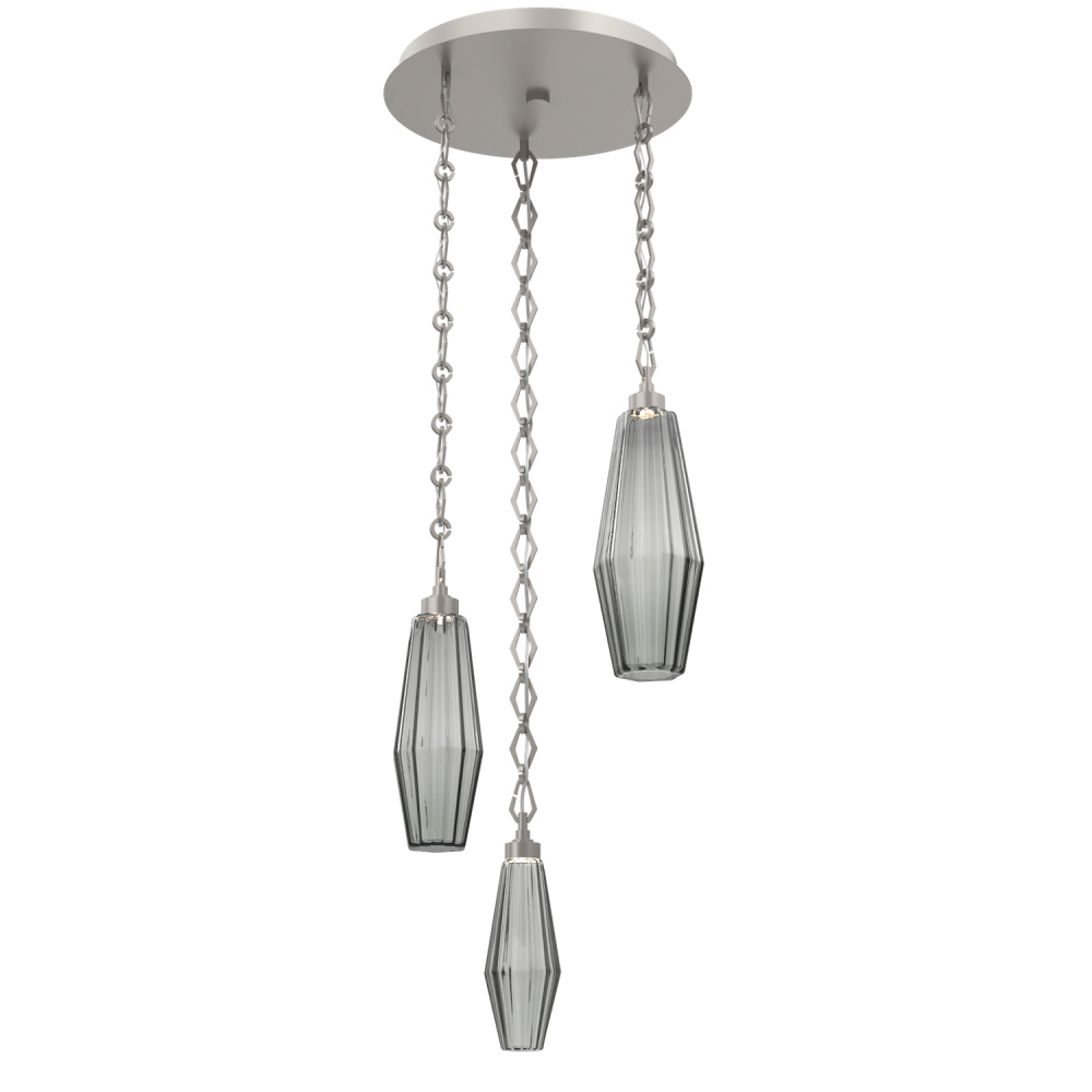 Aalto Round 3pc Multi-Pendant with Chain