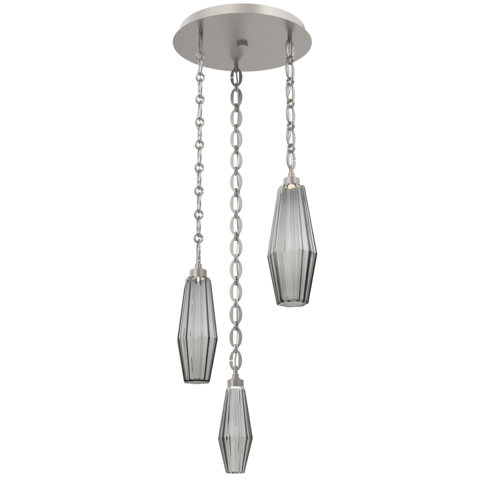 Aalto Round 3pc Multi-Pendant with Chain