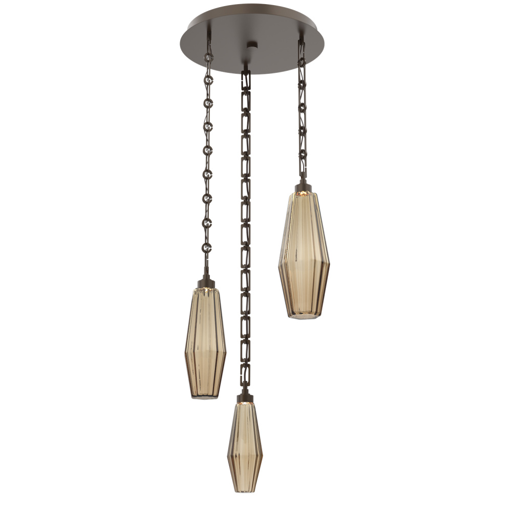 Aalto Round 3pc Multi-Pendant with Chain
