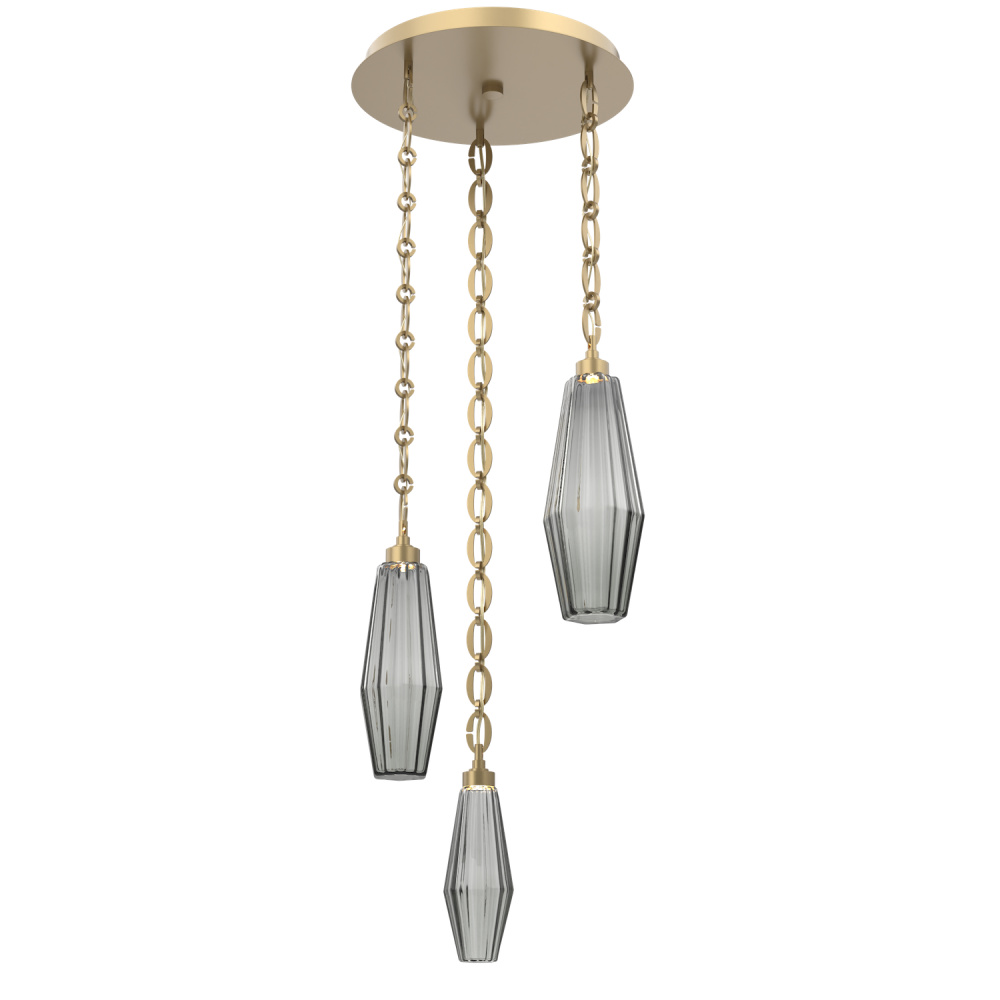 Aalto Round 3pc Multi-Pendant with Chain