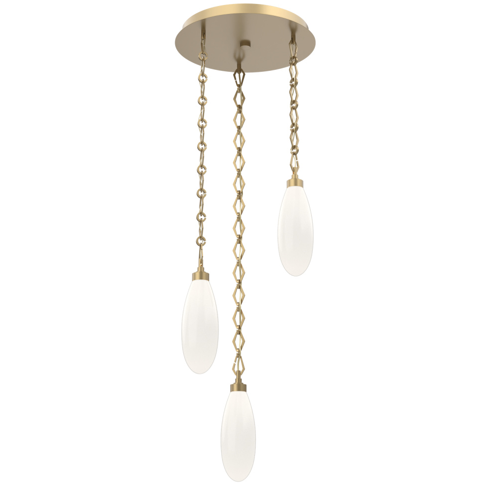 Fiori Round 3pc Multi-Pendant with Chain
