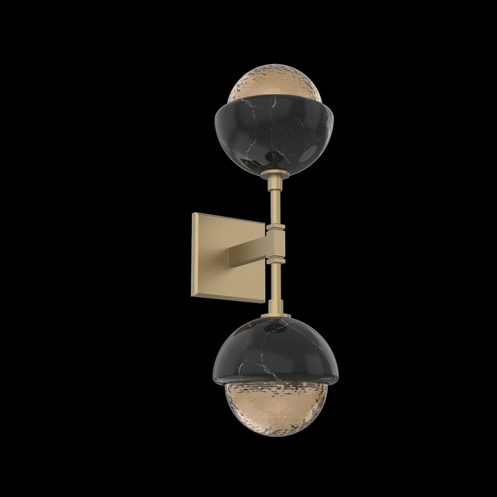 Cabochon Double Sconce