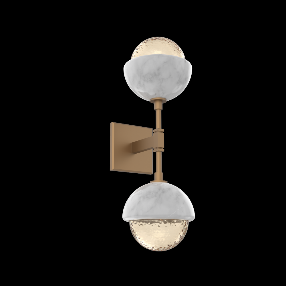 Cabochon Double Sconce