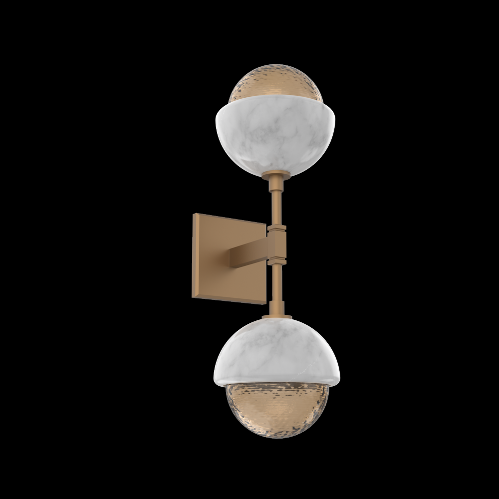 Cabochon Double Sconce