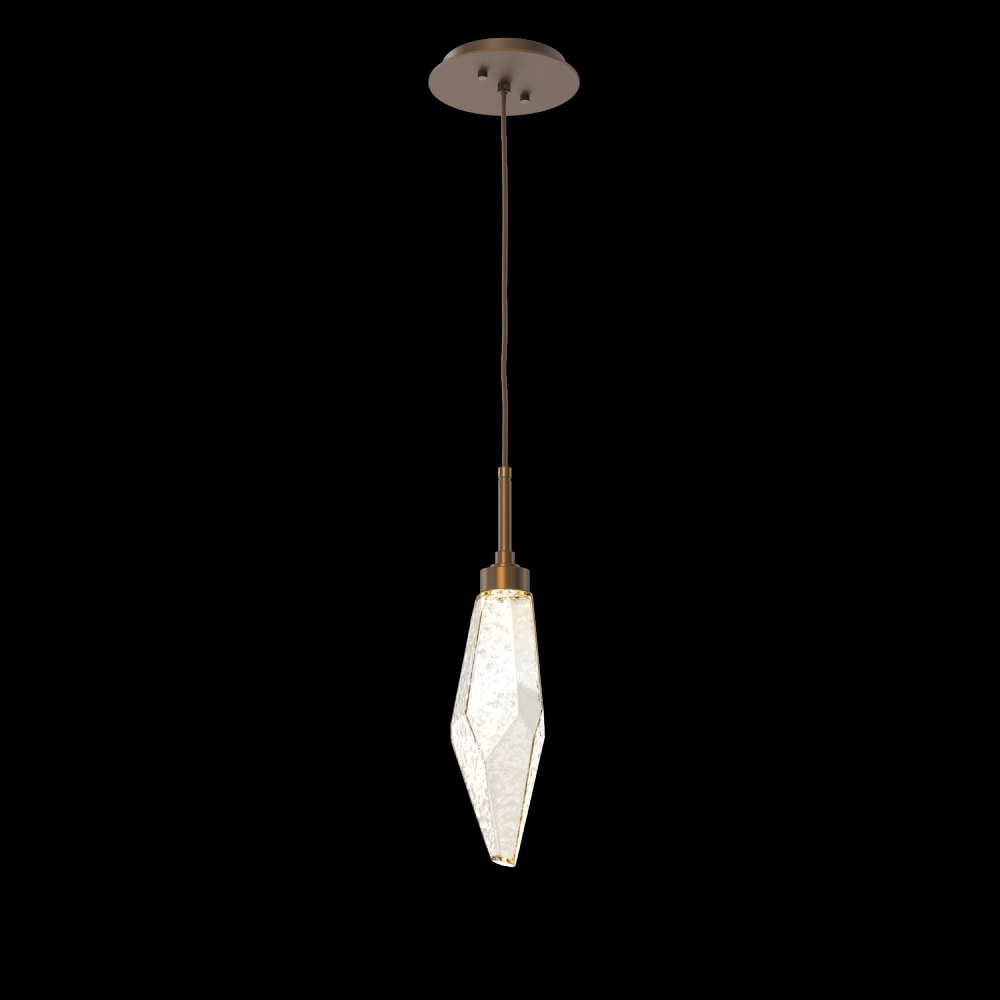 Rock Crystal Pendant - 15-Inch