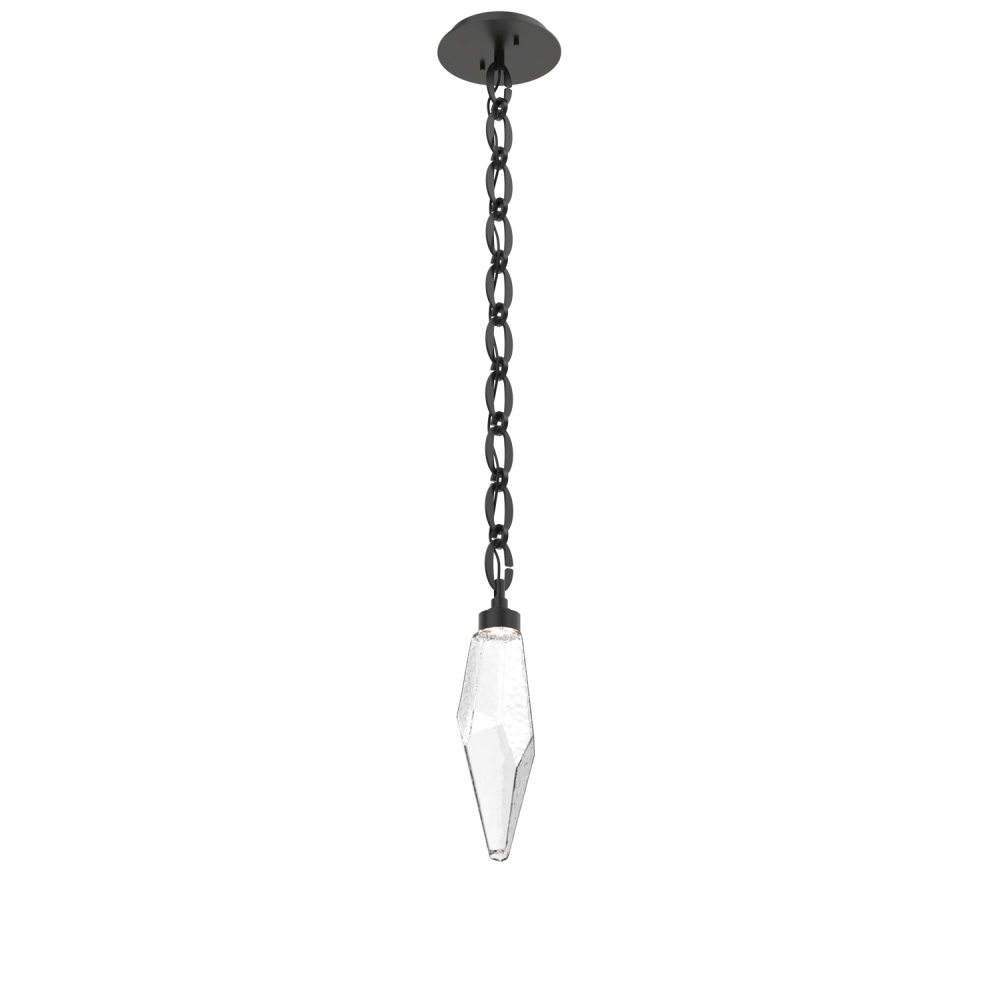 Rock Crystal Pendant with Chain - 15-Inch