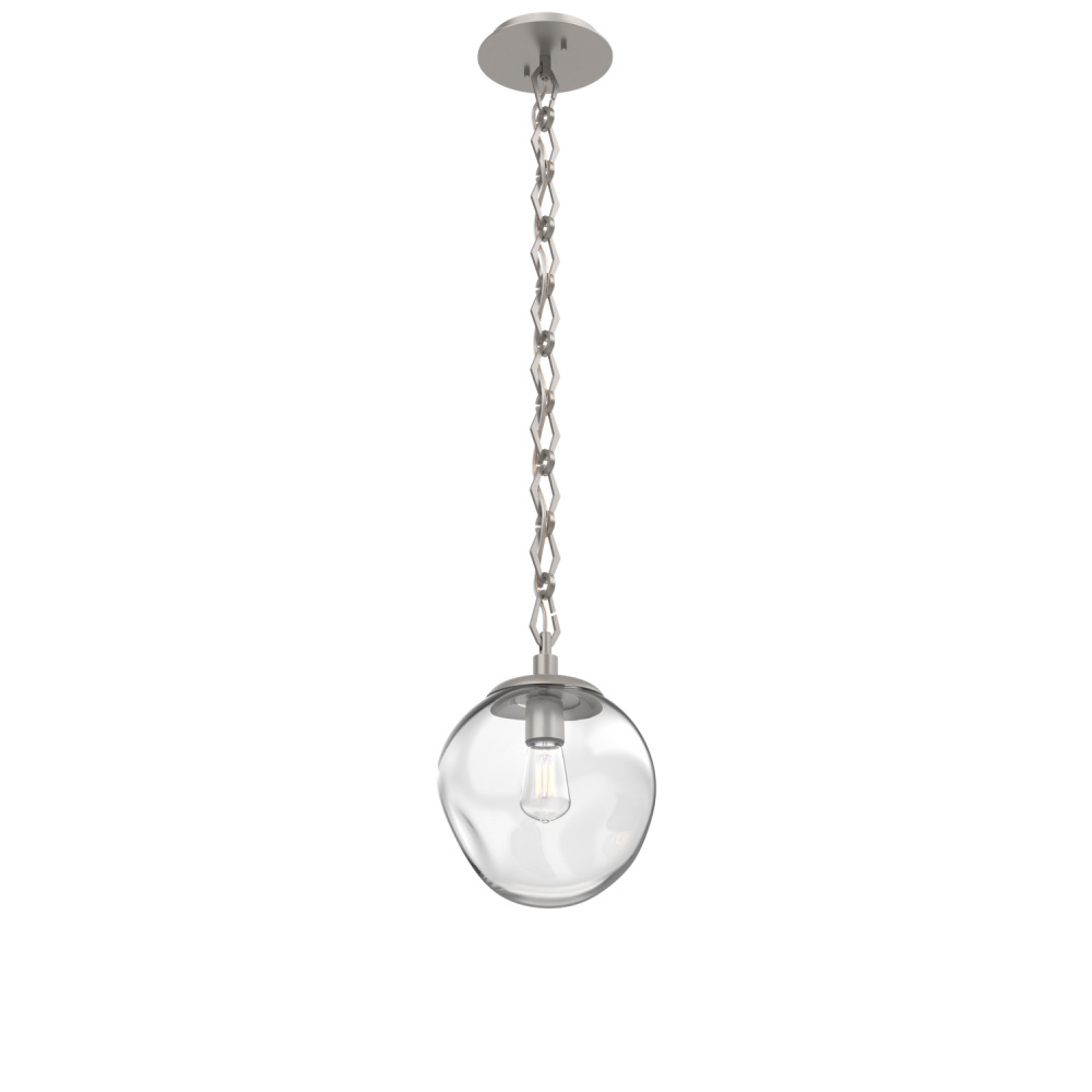 Aster Round Single Pendant with Chain (Bulb)