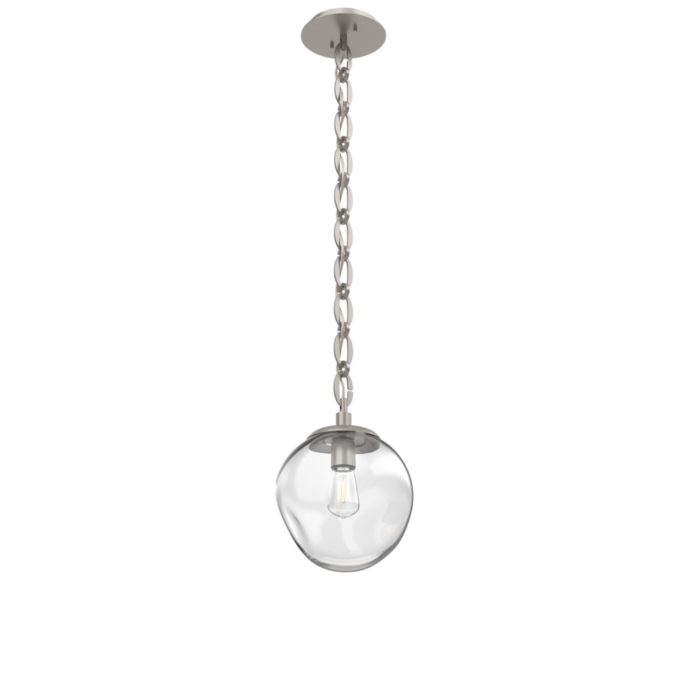 Aster Round Single Pendant with Chain (Bulb)