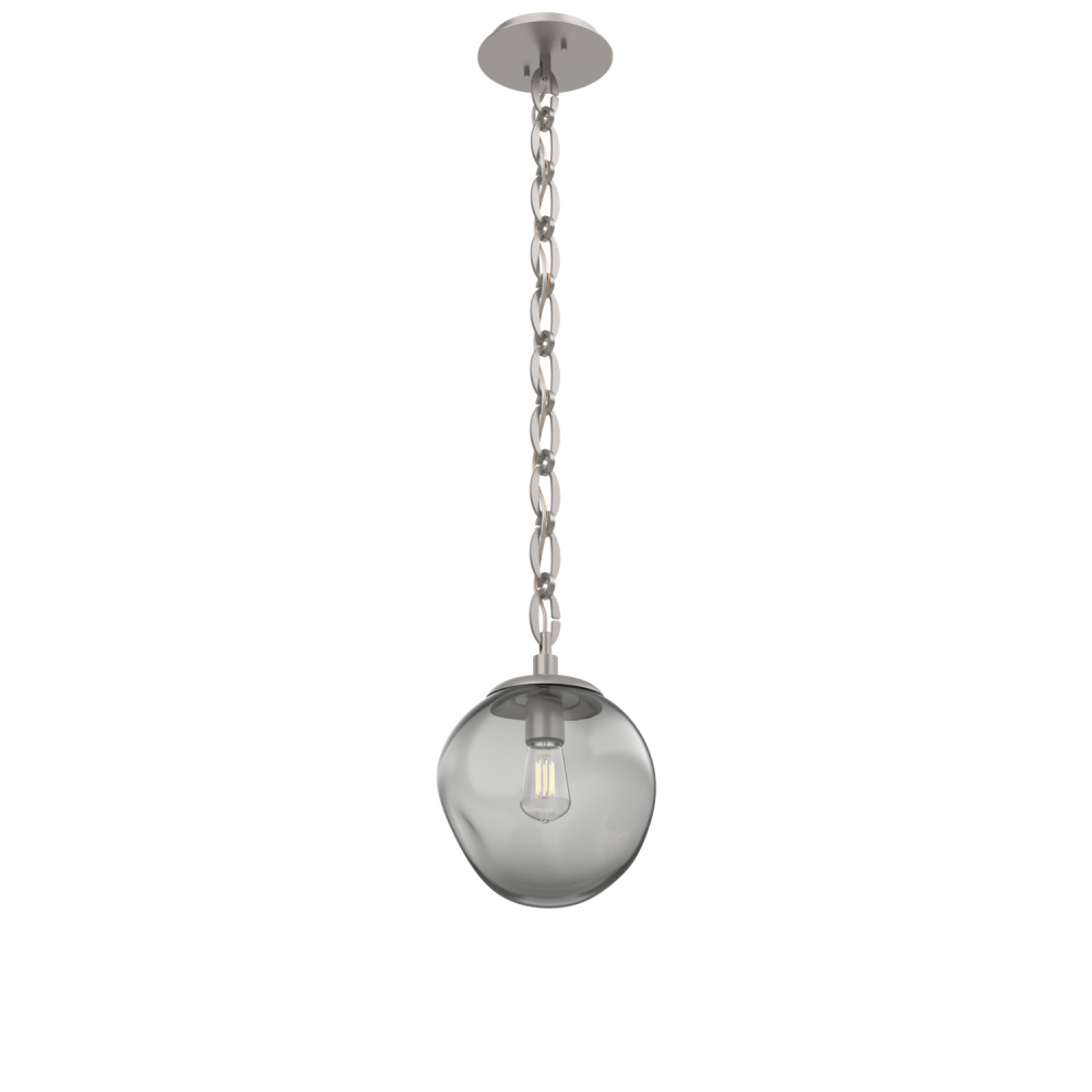 Aster Round Single Pendant with Chain (Bulb)