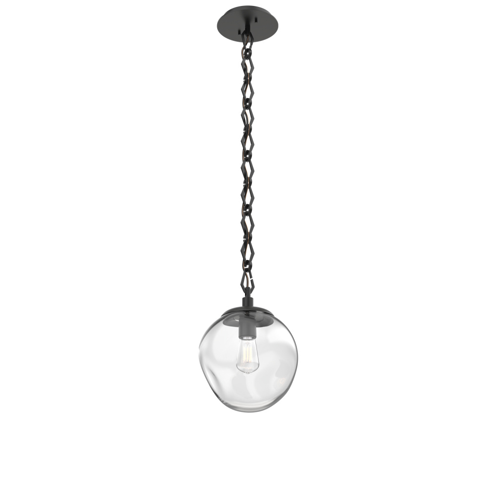 Aster Round Single Pendant with Chain (Bulb)