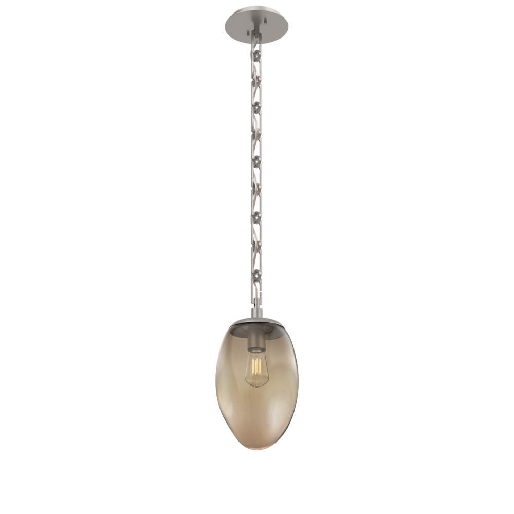 Meteo Single Pendant with Chain (Bulb)