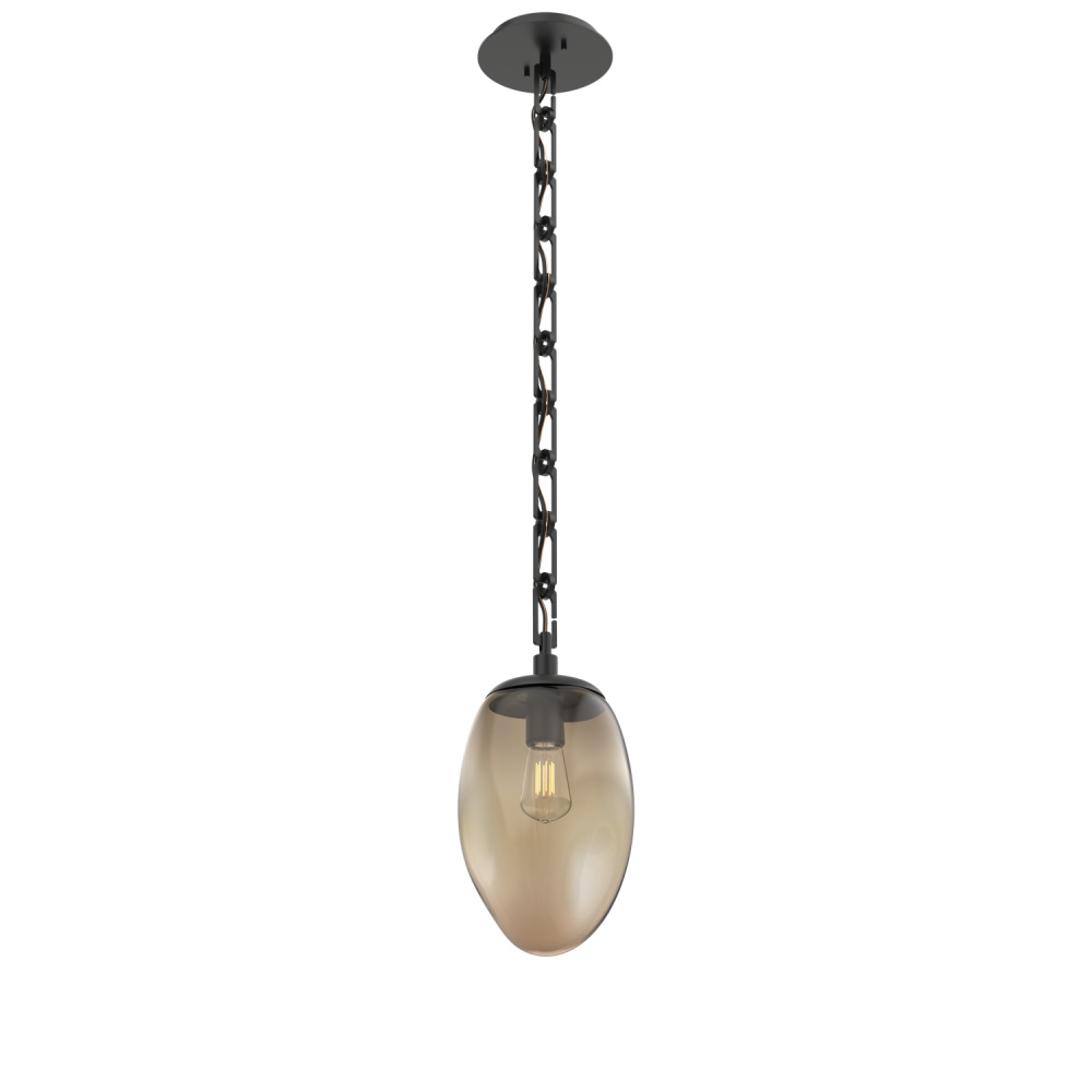 Meteo Single Pendant with Chain (Bulb)