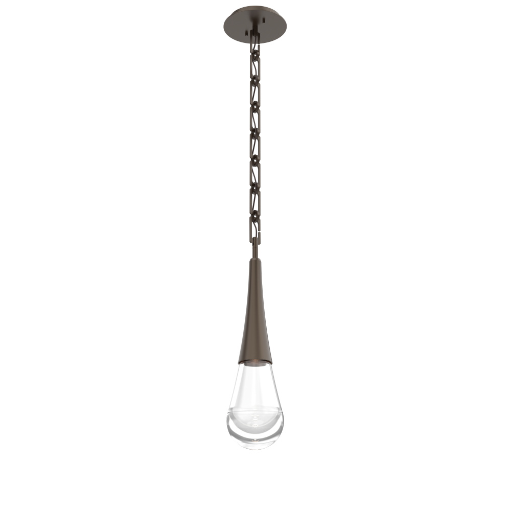 Raindrop Pendant with Chain