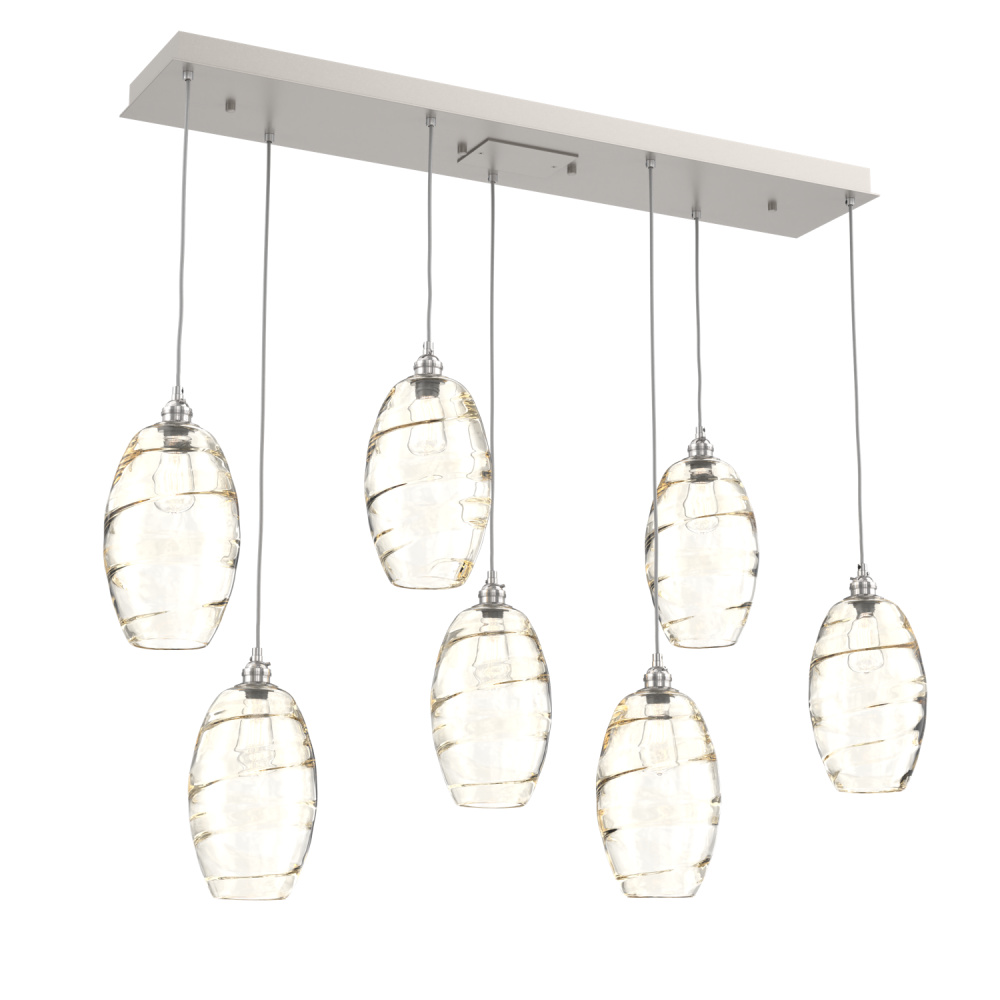 Ellisse Linear 7pc Multi-Pendant