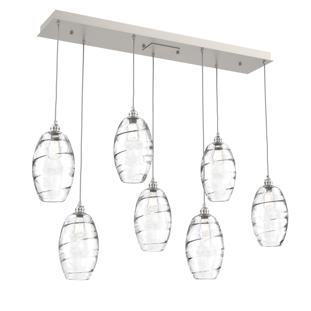 Ellisse Linear 7pc Multi-Pendant