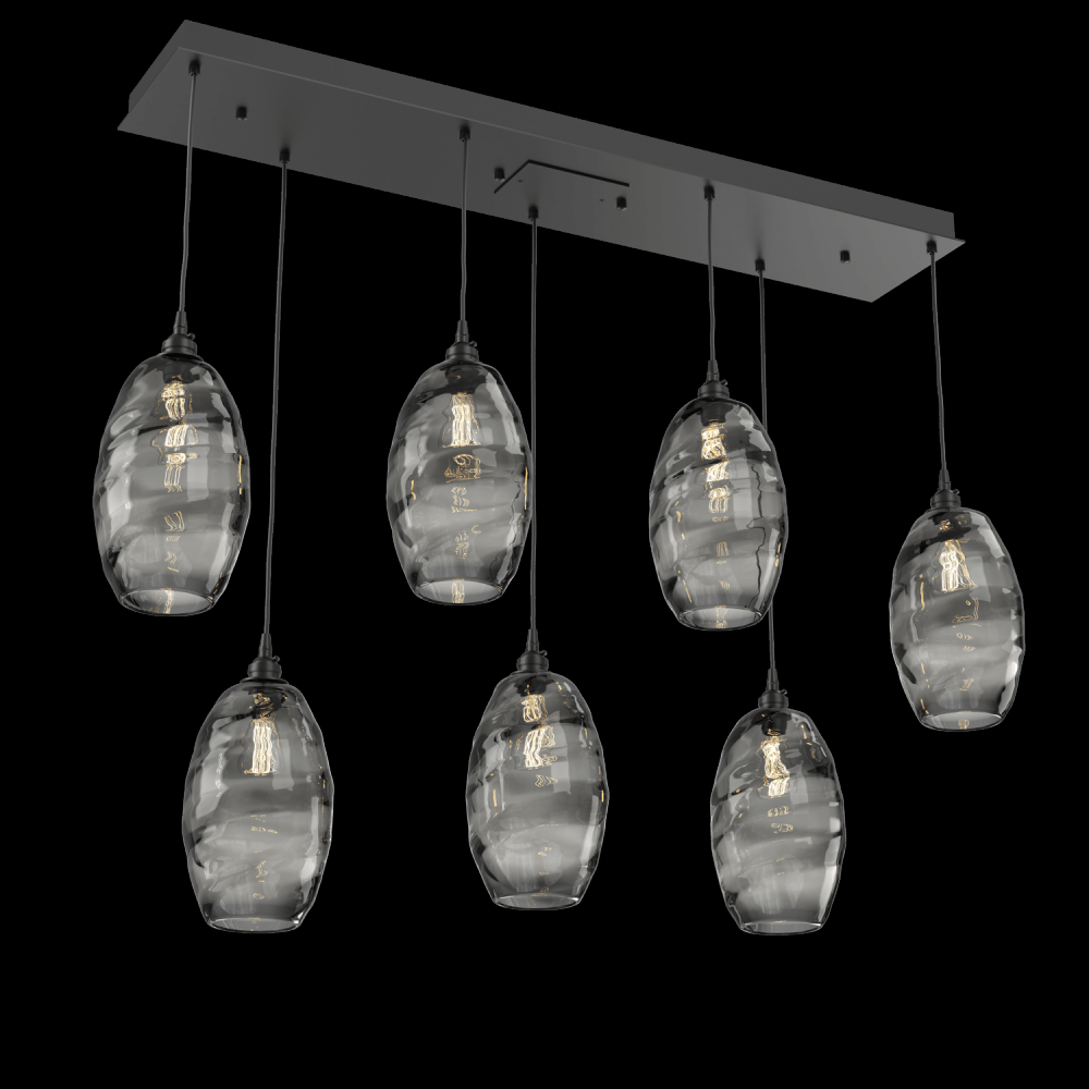 Ellisse Linear 7pc Multi-Pendant