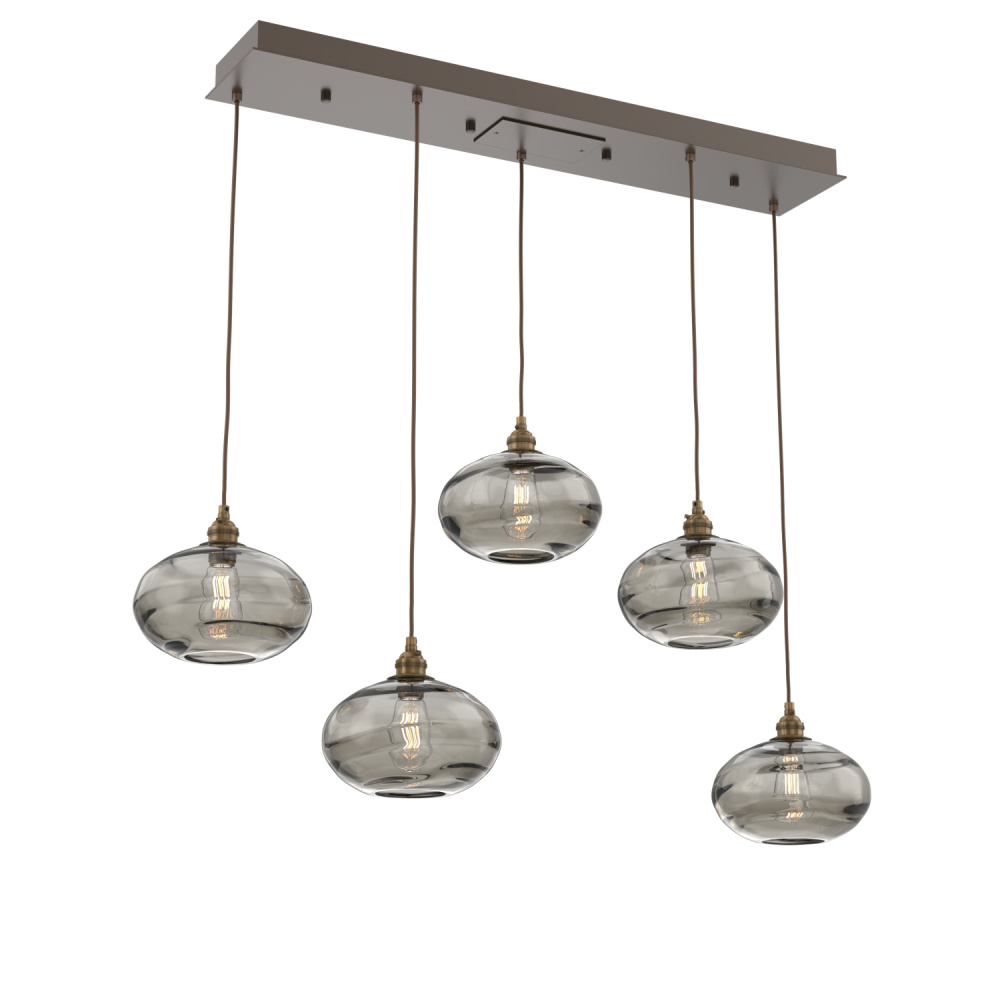 Coppa Linear 5pc Multi-Pendant