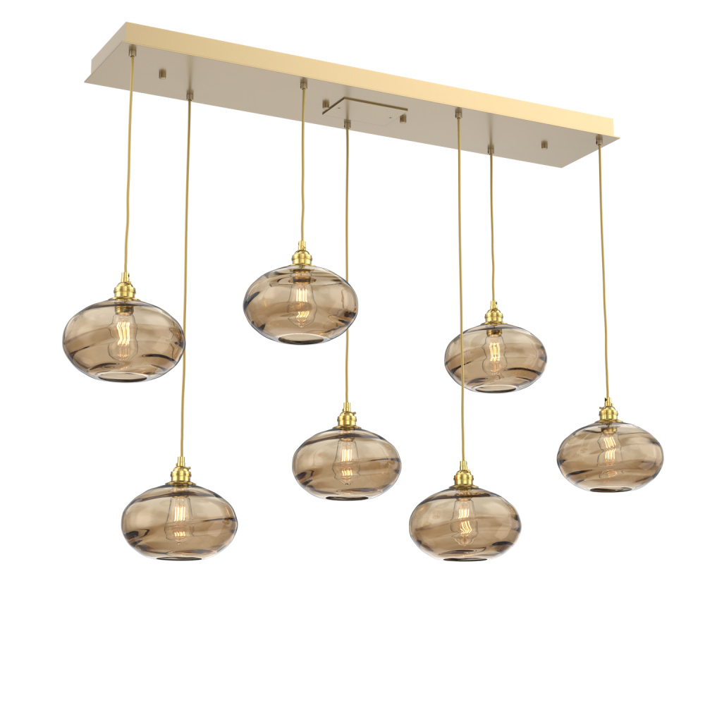 Coppa Linear 7pc Multi-Pendant