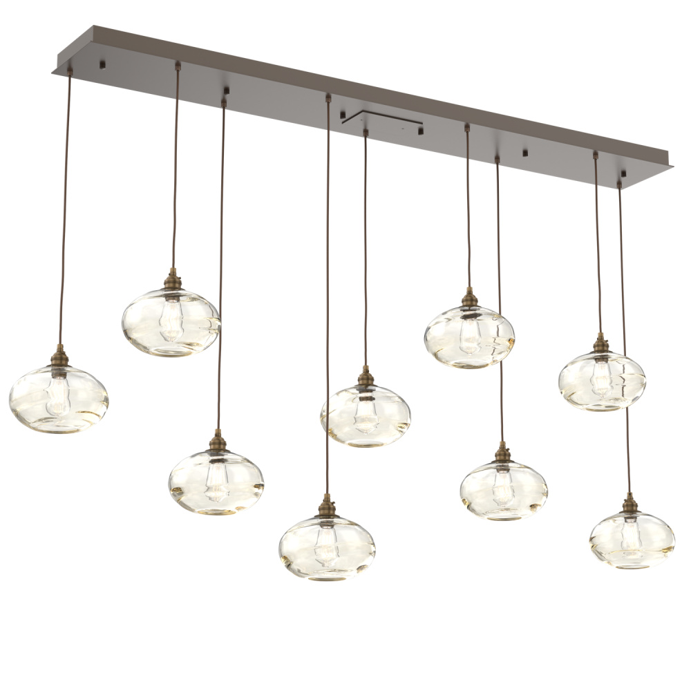 Coppa Linear 9pc Multi-Pendant