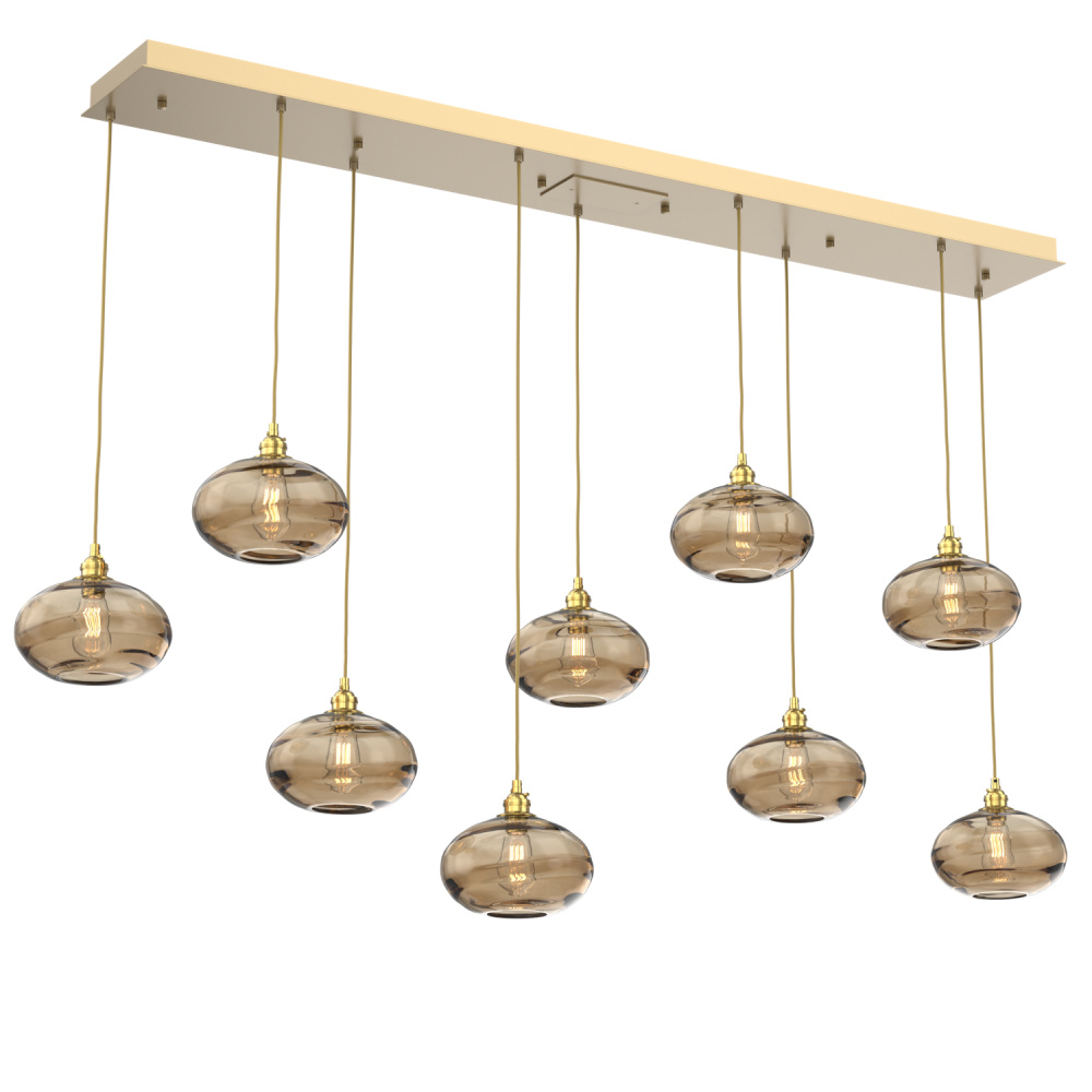 Coppa Linear 9pc Multi-Pendant