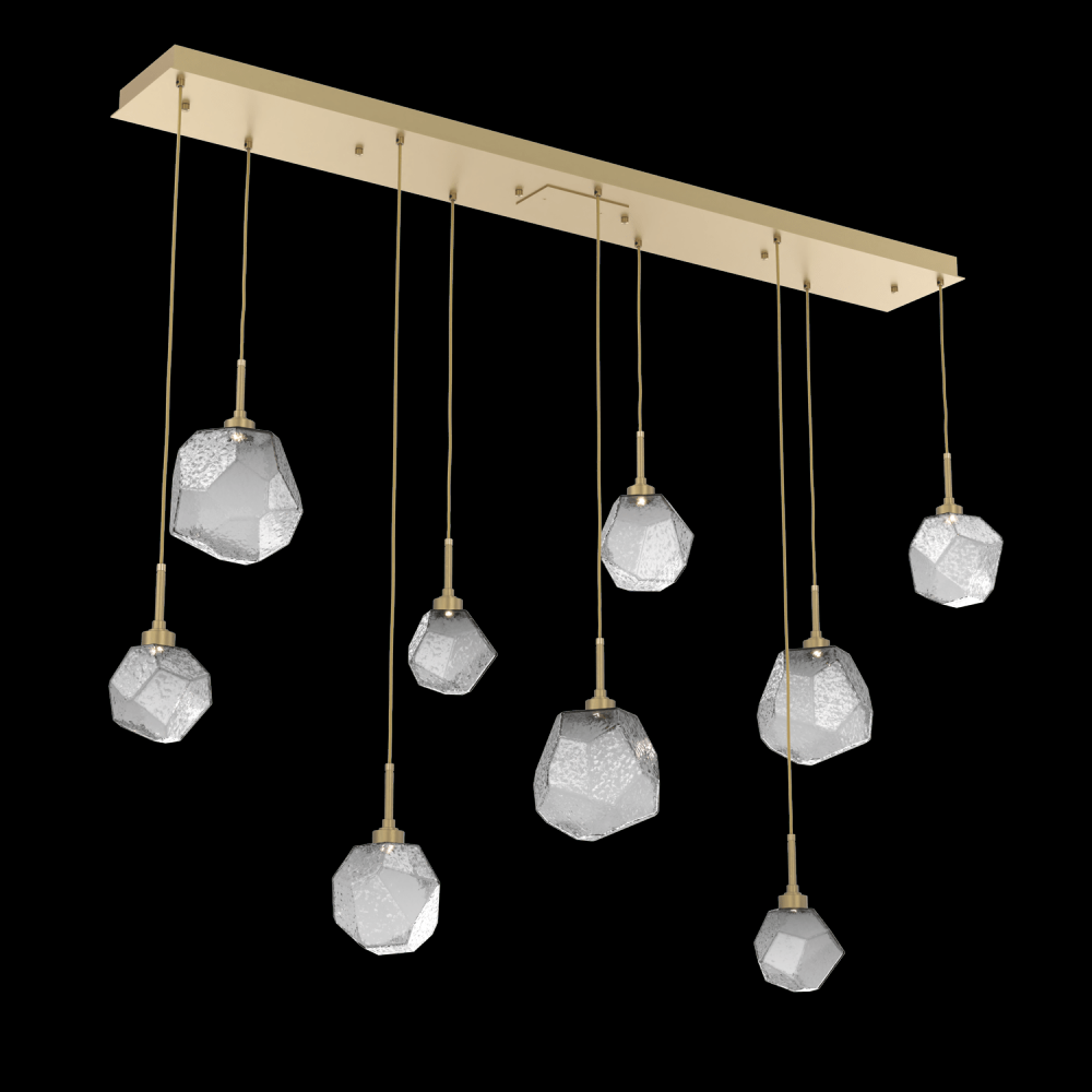 Gem Linear 9pc Multi-Pendant