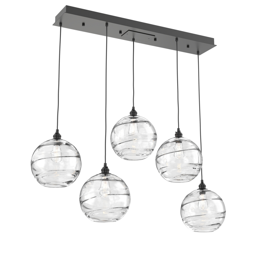 Terra Linear 5pc Multi-Pendant