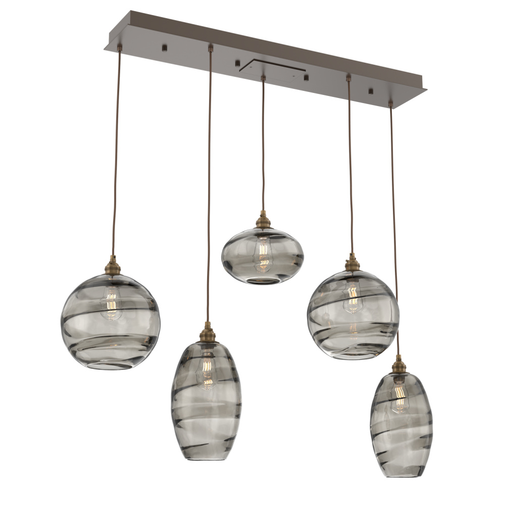 Misto Linear 5pc Multi-Pendant